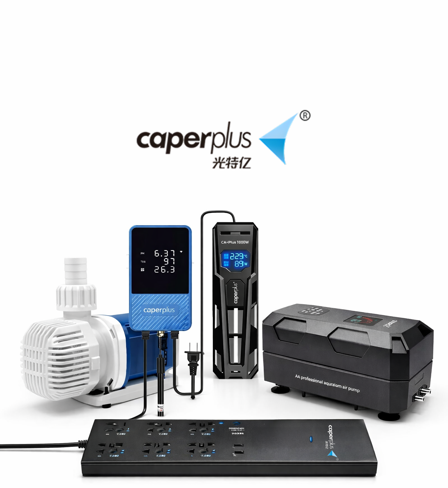 Caper Plus - Smart Heaters, Pumps, & Monitors