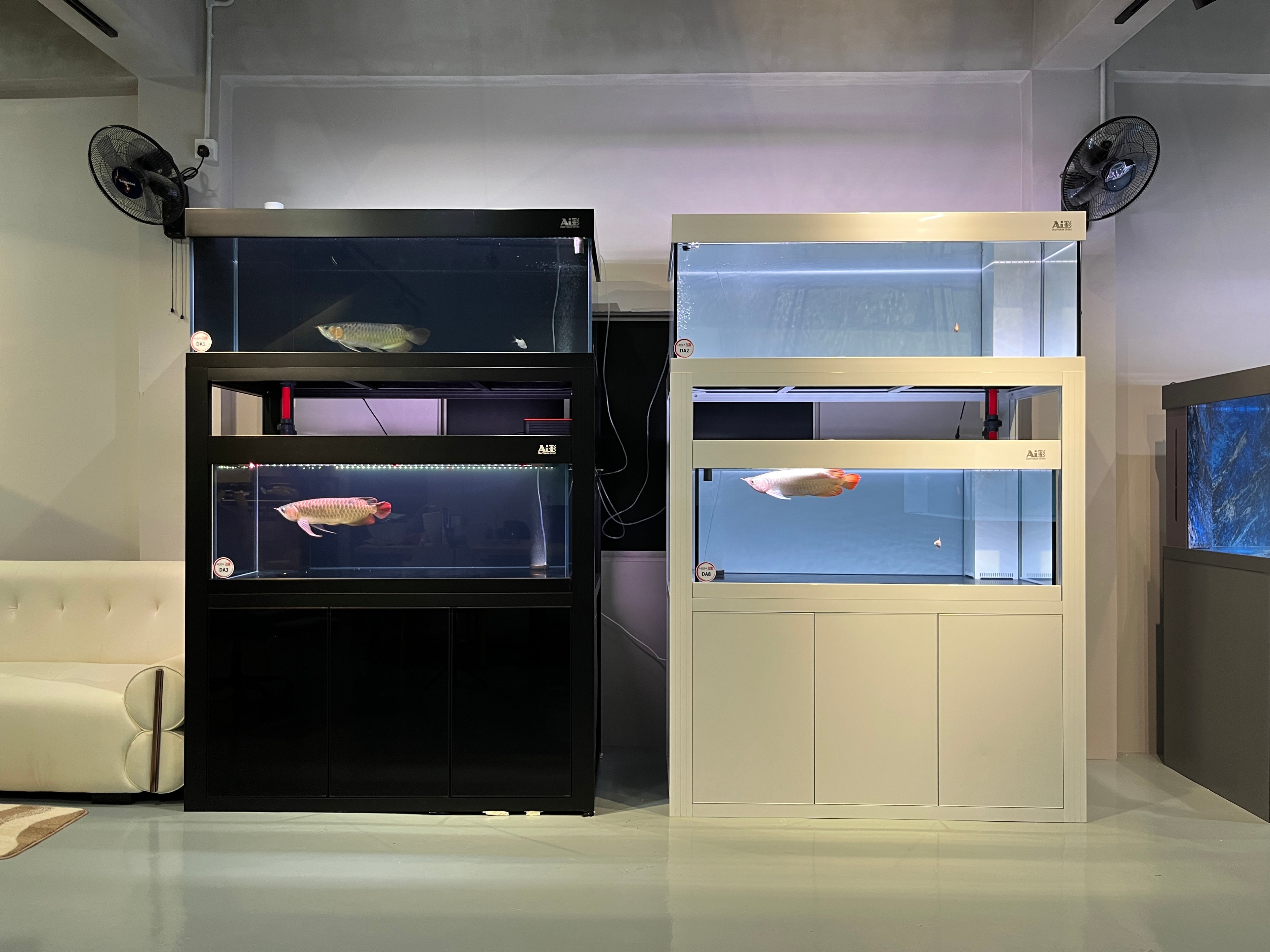 Geoda Custom Series Double Deck Aquarium