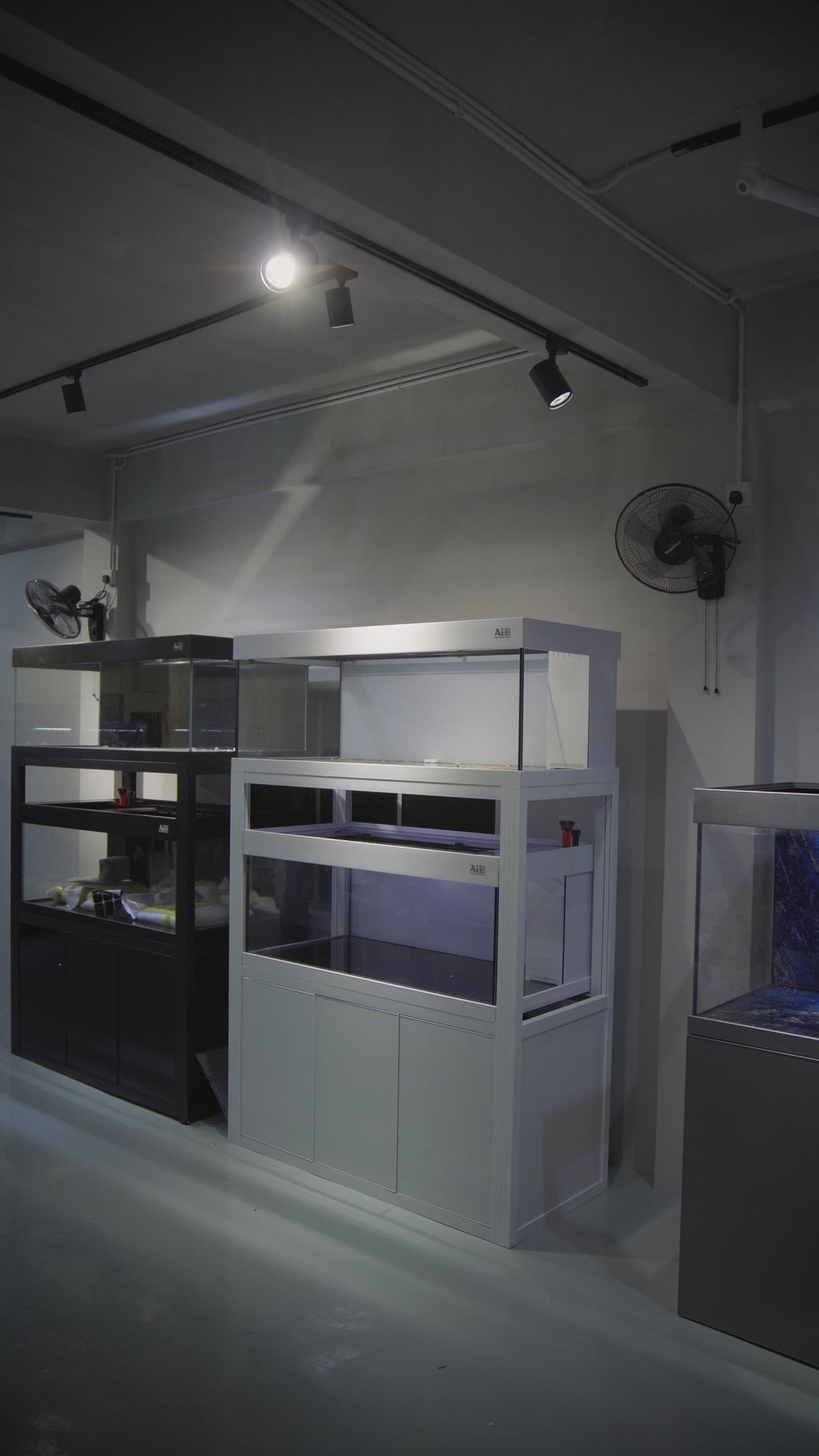 Geoda Custom Series Double Deck Aquarium